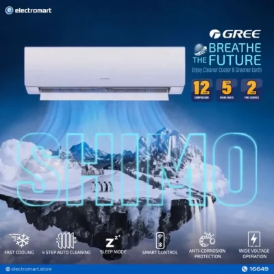 Gree Split Type Air Conditioner GS-12XSMA4V-Shimo-Split