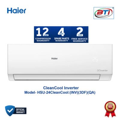 Haier CleanCool Inverter AC Model-HSU-24CleanCool