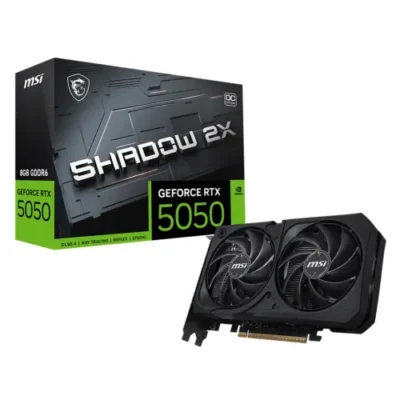 MSI RTX 5050 8G SHADOW 2X OC GRAPHICS CARD